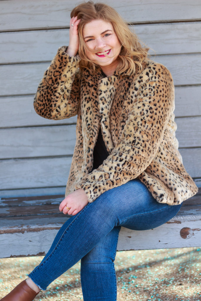 styling a leopard coat