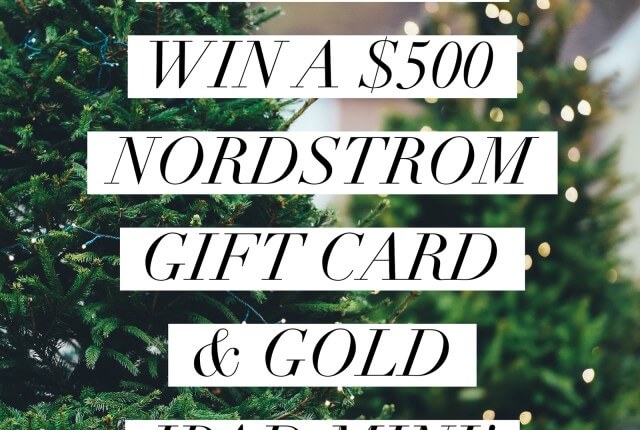 Nordstrom Giveaway