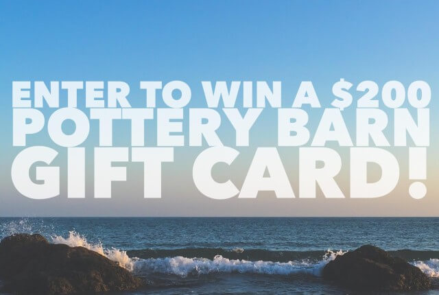 pottery barn giveaway
